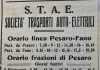 Perché il treno non può tornare sul vecchio tracciato della Fano Urbino (parte prima 1863 – 1944)