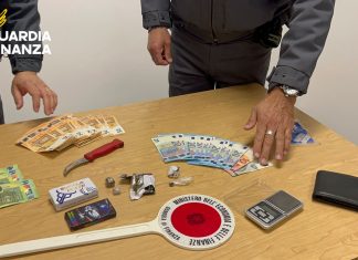 Guardia di Finanza di Pesaro e Urbino: sequestrati 200 grammi di hashish. Due arresti