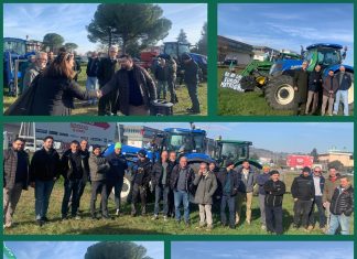 Giacomo Rossi a Macerata a fianco degli agricoltori: “No all’Europa che mette le armi davanti al cibo”