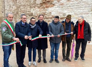 Inaugurato a Fossombrone il cortile ducale ristrutturato del palazzo ducale