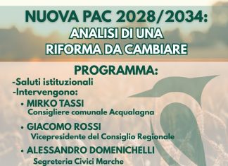 Civici Marche promuove un incontro sulla riforma della PAC: appuntamento ad Acqualagna il 10 dicembre