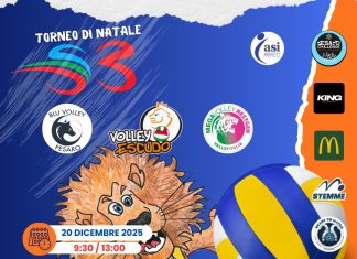 Sport, divertimento e atmosfera natalizia nel Torneo di Volley S3