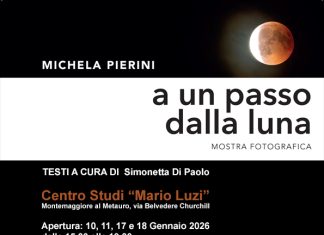 “A un passo dalla Luna”, mostra di Michela Pierini al Centro studi “Mario Luzi” di Montemaggiore al Metauro