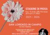 La stagione teatrale di prosa 2026 “1 Palco 1000 Emozioni” del Teatro Mario Tiberini di San Lorenzo in Campo