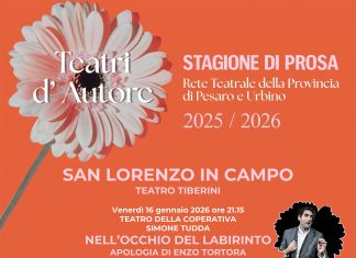 La stagione teatrale di prosa 2026 “1 Palco 1000 Emozioni” del Teatro Mario Tiberini di San Lorenzo in Campo