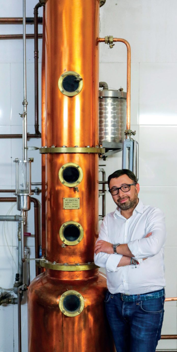 distillatore con Giuseppe