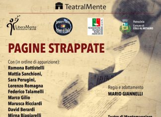Pagine strappate, a Montemagiore al Metauro una pièce teatrale per parlare dell’Alzheimer