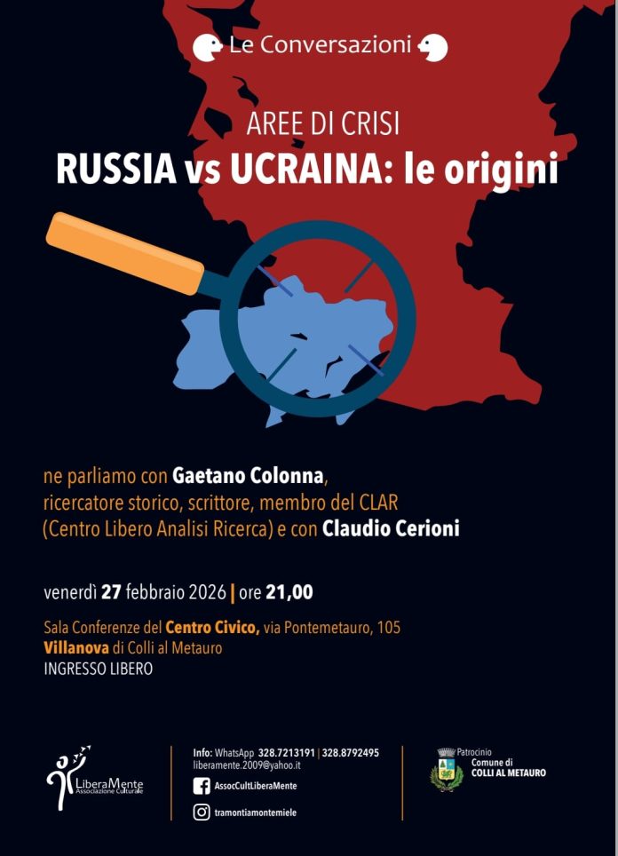2026.2.27_Aree di crisi - Russia vs Ucraina le origini_locandina