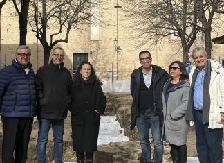 Fano, Ricci in visita alla Basilica di Vitruvio: “Uniti per occasione storica, da Europa massimo sostegno”