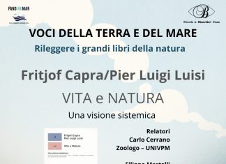 Fano Unimar presenta il libro Vita e natura una visione sistemica, venerdì 27 febbraio ore 17,30