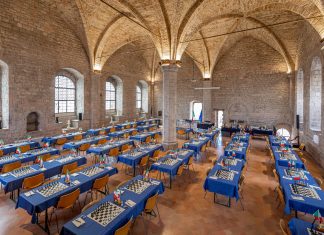 Oltre 170 scacchisti pronti a invadere la città di Gubbio