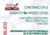 Referendum costituzionale, incontro a Cantiano con l’avvocato Fagioli e il costituzionalista dell’Università di Urbino Losurdo