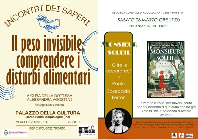 Acqualagna incontri culturali