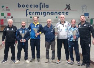 Bocce, terzo Trofeo Città di Fermignano: vince Paolucci (Oikos Fossombrone) su Poggiaspalla (Fermignanese)
