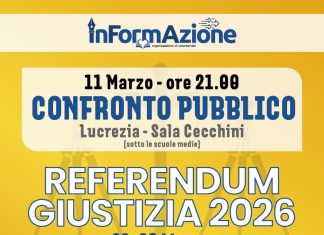 Referendum sulla Giustizia, confronto pubblico a Lucrezia