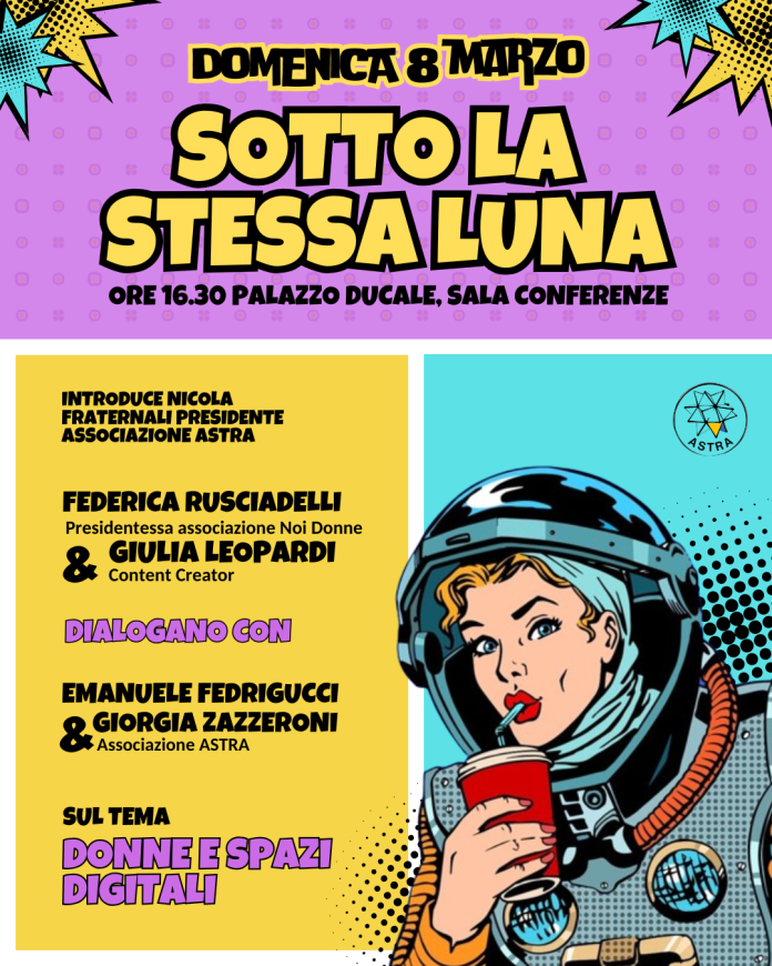INTRODUCE NICOLA FRATERNALI PRESIDENTE ASSOCIAZIONE ASTRA FEDERICA Rusciadelli (presidente associazione noi donne) e giulia Leopardi (content creator) dialogano con Emanuele Fedrig