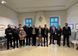 Inaugurata a Isera (TN) la mostra “Nel sogno di Urbino, l’opera grafica di Marcello Lani”