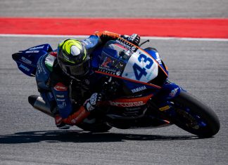 L’esordio del 23enne pilota fanese Marco Gaggi in Sportbike: “Il potenziale c’è, ci serve solo un po’ di tempo per migliorare l’intero pacchetto”