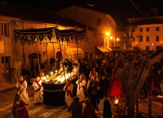 Venerdì Santo a Saltara: Processione del Cristo Morto – Scene viventi della “Via Dolorosa”