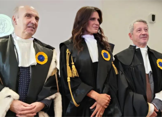 Sigillo di Ateneo dell’Università Urbino a Veronica Berti Bocelli