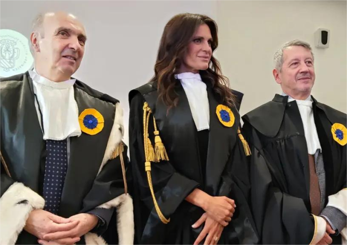 veronica-berti-con-il-rettore-calcagnini-il-prorettore-fusi-e-il-direttore-generale-perfetto