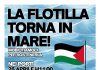 A Fano flash mob a sostegno della Flotilla