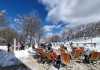 Monte Catria, tutto aperto: si scia anche a Pasqua e Pasquetta
