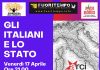“Gli italiani e lo Stato” un’importante occasione di approfondimento sui rapporti tra cittadini e istituzioni a Ponte Rio