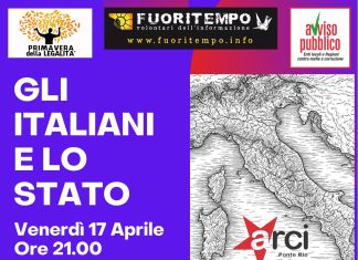“Gli italiani e lo Stato” un’importante occasione di approfondimento sui rapporti tra cittadini e istituzioni a Ponte Rio