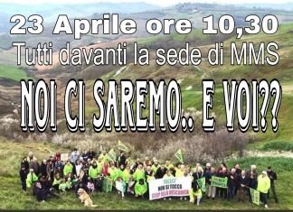 Discarica di Riceci e governance Marche Multiservizi: Marea Verde organizza un sit-in sotto la sede della multiutility
