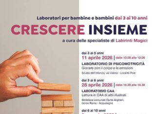 Crescere insieme: ad Acqualagna un ciclo di laboratori per bambini tra gioco, emozioni e creatività