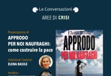 Colli al Metauro, Elena Basile presenta il libro “Approdo per noi naufraghi-come costruire la pace”