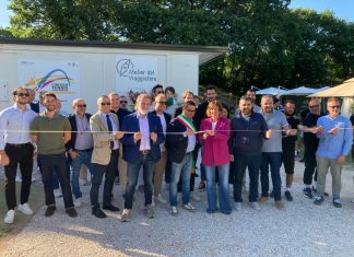 Fossombrone, inaugurata la nuova club house del Circolo Tennis con il contributo della Bcc Metauro
