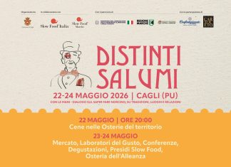 Distinti Salumi 2026: al via le anteprime con una cena a 6 mani nella Gola del Furlo