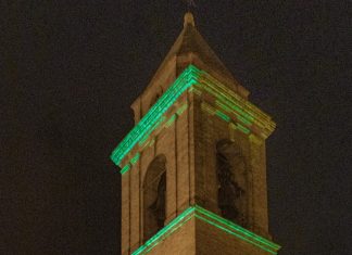 Questa sera, 15 maggio, per la settimana internazionale della celiachia il campanile di Monte Maggiore sarà illuminato di verde
