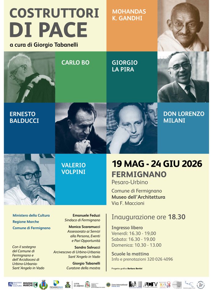 Mostra Costruttori di Pace_Manifesto Fermignano