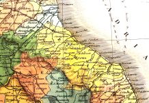 Curiosando e analizzando una carta dell’Italia centrale riportata in un atlante francese