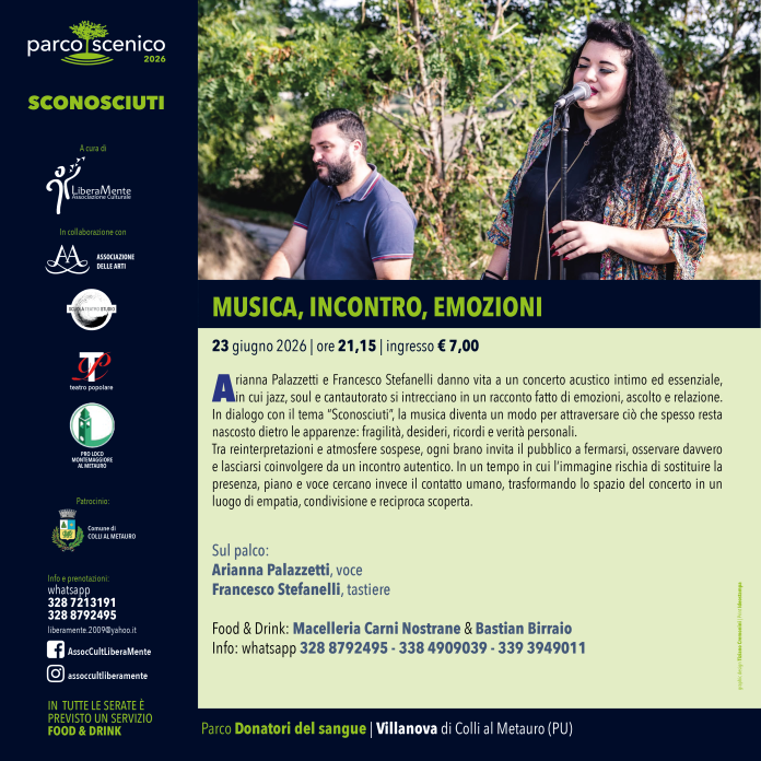 ParcoScenico 2026 - locandina-musica-incontro-emozioni-insta