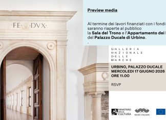 Urbino, Galleria Nazionale delle Marche. La fine dei restauri coi fondi PNRR. Il 17 giugno la presentazione ai media