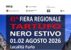 Ad Acqualagna la 41ª Fiera Regionale del Tartufo Nero Estivo tra gusto, natura e spettacolo