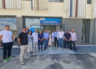 Cagli, sopralluogo al nuovo presidio sanitario
