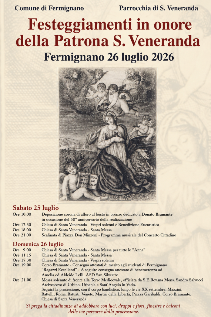 Festeggiamenti santa patrona