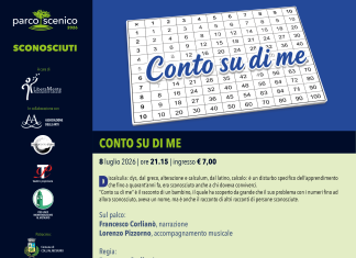 “ParcoScenico” a Villanova di Colli al Metauro “Conto su di me”, una narrazione di Corlianò con l’accompagnamento musicale di Pizzorno