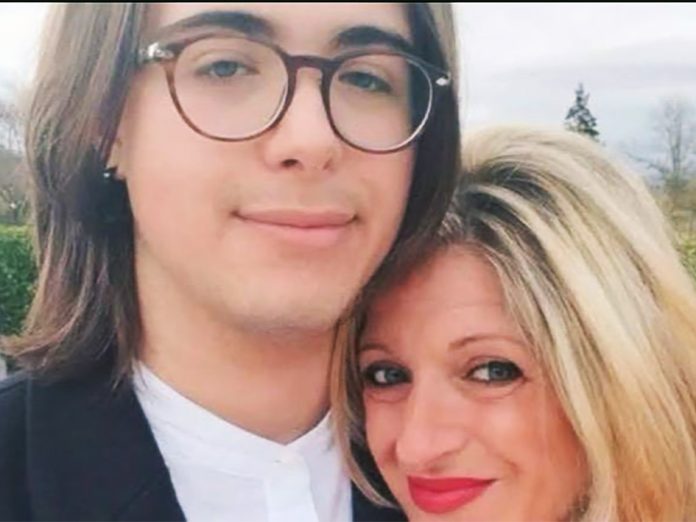 Riccard e mamma federica