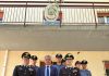 Cagli: la caserma CC al completo al comando del maresciallo Lucaioli. Visita dell’on. Antonio Baldelli