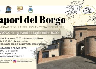 ‘I Sapori del Borgo’ nella magica cornice del borgo di Mombaroccio