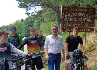 Bike park del Montefeltro, oltre 7 km di piste ed il nuovo pump track, ultimata la consegna