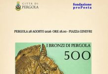 Pergola, presentazione del francobollo dedicato ad Enrico Veschi nel centenario della nascita e cerimonia di primo annullo filatelico