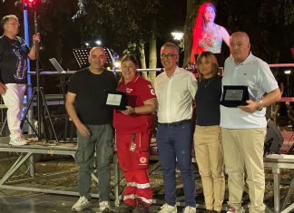 Colli al Metauro: targa di riconoscenza a due volontari CRI, hanno salvato una vita