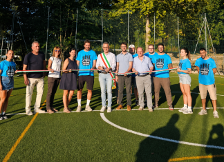 Inaugurato a Villanova il nuovo campo da calcetto in sintetico durante le finali del Memorial “Alessandro Lucertini”